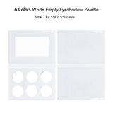 6 Farben DIY Ihre eigene Lidschattenpalette【50pcs】