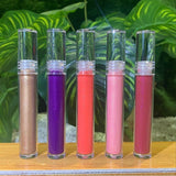 Lustre hidratante transparente popular del labio de 30 colores/logotipo brillante de Lipgloss modificado para requisitos particulares