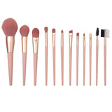 Nude powder makeup brush