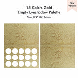 15 Colors Custom Eyeshadow Palette【50pcs】 - MSmakeupoem.com