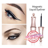 2 Pairs Of False Eyelashes With Magnetic Liquid Eyeliner - MSmakeupoem.com