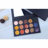 15 Farben Gelb Braun Lidschatten-Palette (50 Stück versandkostenfrei)