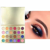 Paleta de sombras de ojos de 24 colores Golden Highpigment (50 piezas envío gratis)