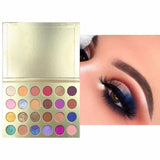 Paleta de sombras de ojos de 24 colores Golden Highpigment (50 piezas envío gratis)