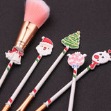 Christmas Makeup Brush Set