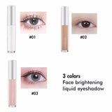 3 Colors Face Brightening Liquid Eyeshadow - MSmakeupoem.com