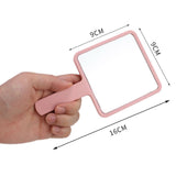 6 Colors Square Handheld Makeup Mirror