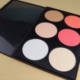 6 Colors Pressed powder Contour Palette