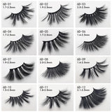 25mm 6D Imitation Mink Hair False Eyelashes