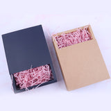 Kleine faltbare leere Geschenkbox Elegante Schublade Geschenkverpackung Kraft Box OEM