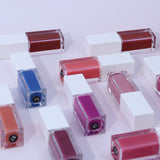 51 Color White Square Cover Matte Liquid Lipstick #24-51