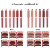 Set aus flüssigem Lippenstift und Lipliner in 17 Farben