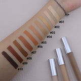 10 Colors Matte Silver Lid Liquid Concealer