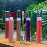 Lustre hidratante transparente popular del labio de 30 colores/logotipo brillante de Lipgloss modificado para requisitos particulares