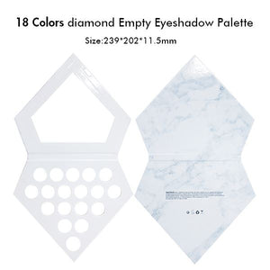 18 Colors Diamond Eyeshadow Palette【50pcs】 - MSmakeupoem.com