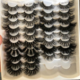 6D messy high imitation mink hair thick eyelashes