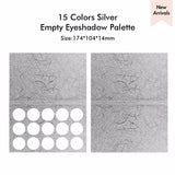 15 Colors Custom Eyeshadow Palette【50pcs】 - MSmakeupoem.com