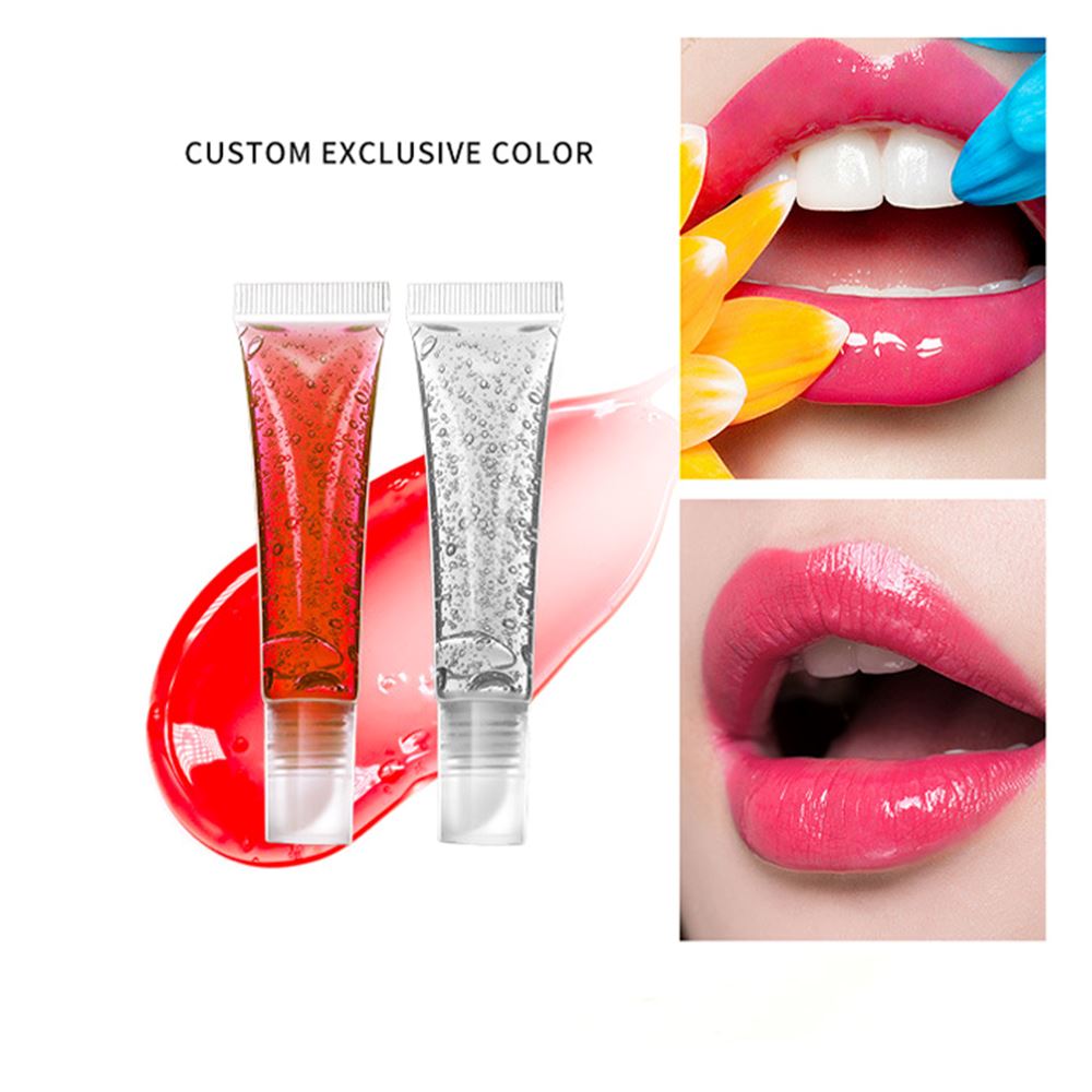 10 Colors Plush Pom Pom Fruity Lip Gloss