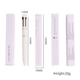 4-in-1 multi-function eyeliner/lipliner/eyebrow pencil/highlight pen