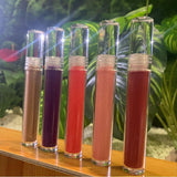 Lustre hidratante transparente popular del labio de 30 colores/logotipo brillante de Lipgloss modificado para requisitos particulares