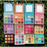 12 Color Candy Color Eyeshadow Palette【50pcs】