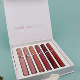 6-Color Matte Liquid Lipstick Set