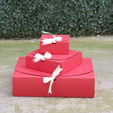 Boîte cadeau pliable 4 couleurs avec sac fourre-tout (moyen)