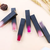 39 Colors Factory Outlet Short Gradient Non-stick Liquid Lipstick Black Tube (#01-#30)