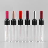 DIY botella de vino tinto brillo de labios/tubo de lápiz labial líquido