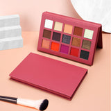 15 color wine red eyeshadow palette