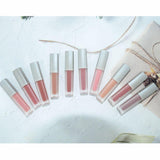 10 Colors Silver Matte Velvet Air Lip Glaze - MSmakeupoem.com