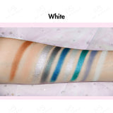 Paleta de sombras de ojos en tono azul o rosa de 9 colores