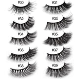 False eyelashes 1pair (Mink hair)