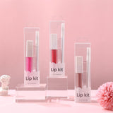 21 colors liquid lipstick & lip liner set with transparent box