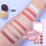 【MUESTRA】Paleta de sombras de ojos de 9 colores Highpigment -【Envío gratis en pedidos mixtos superiores a $39.9】