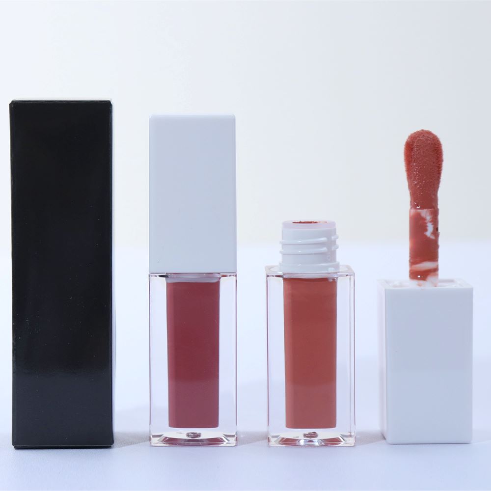 39 Color White Square Cover Matte Liquid Lipstick #24-39