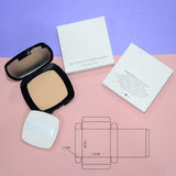 2 Colors Soft Makeup Powder Compact - MSmakeupoem.com