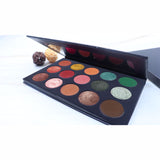 15 Colors Best Selling Black Eyeshadow Palette（50pcs free shipping）