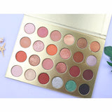 Paleta de sombras de ojos desnuda dorada de 24 colores (50 piezas envío gratis)