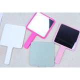 6 Colors Square Handheld Makeup Mirror