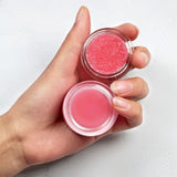 6 colors Lip Care Double Jelly Lip scrub Lip Mask (small granule)