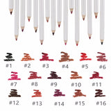 16 Colors white lip liner - MSmakeupoem.com