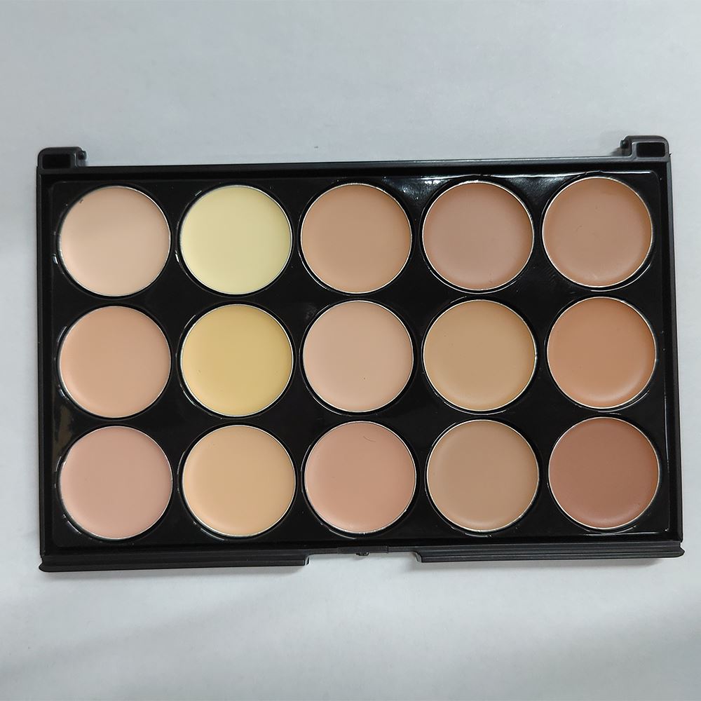 15 colors concealer tray