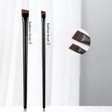 Blade eyeliner brush or eyebrow brush