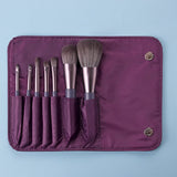 7 makeup brushes (with bag)