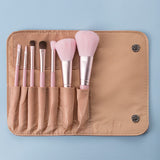 7 makeup brushes (with bag)