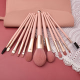 Nude powder makeup brush