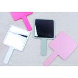 6 Colors Square Handheld Makeup Mirror