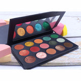 15 couleurs Palette de fard à paupières noire la plus vendue (50pcs livraison gratuite)