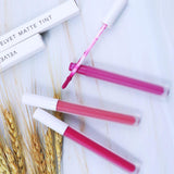 7 Colors White Tube Velvet Lip Glaze